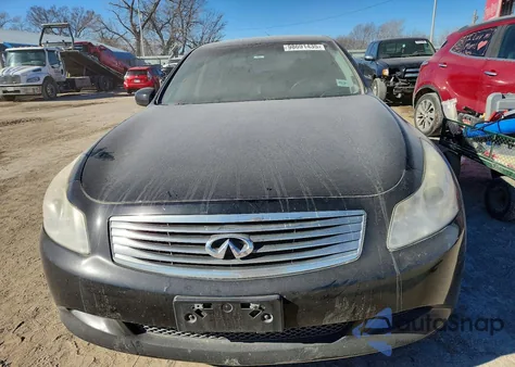 2008 Infiniti G35 z USA, uszkodzony, nr VIN JNKBV61F48M272666